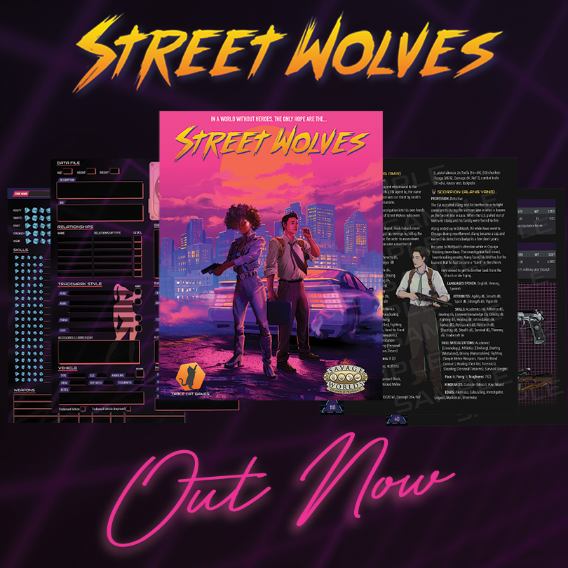 Street Wolves is Out Now!