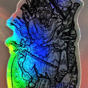 Forever King Holo Sticker