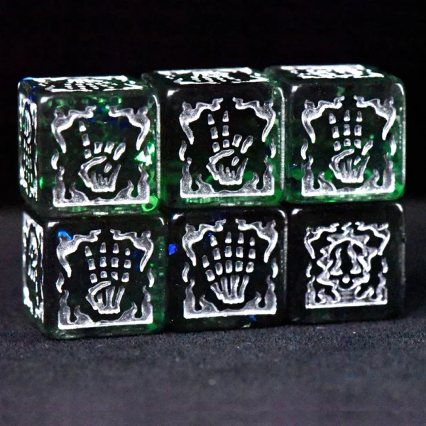 King of Crits Crypt of the Necromancer Dice Set - Image 4