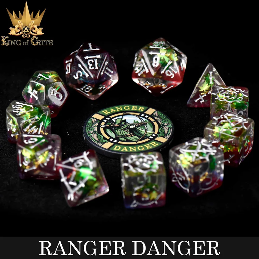 King of Crits Ranger Danger Dice Set - Image 7