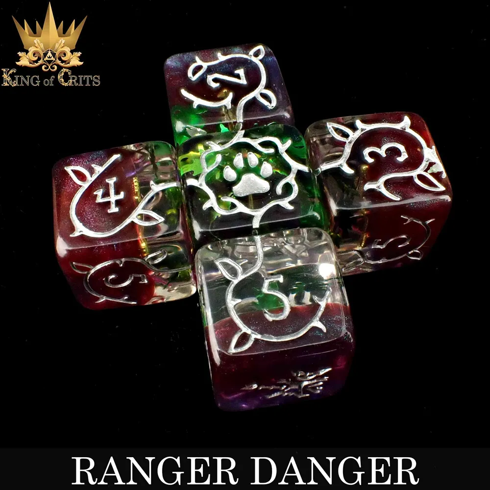 King of Crits Ranger Danger Dice Set - Image 5