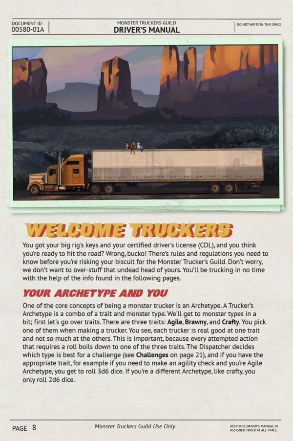 Monster Truckers: Long Haul Into the Worstlands (PDF only) - Image 2