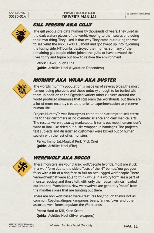 Monster Truckers: Long Haul Into the Worstlands (PDF only) - Image 6