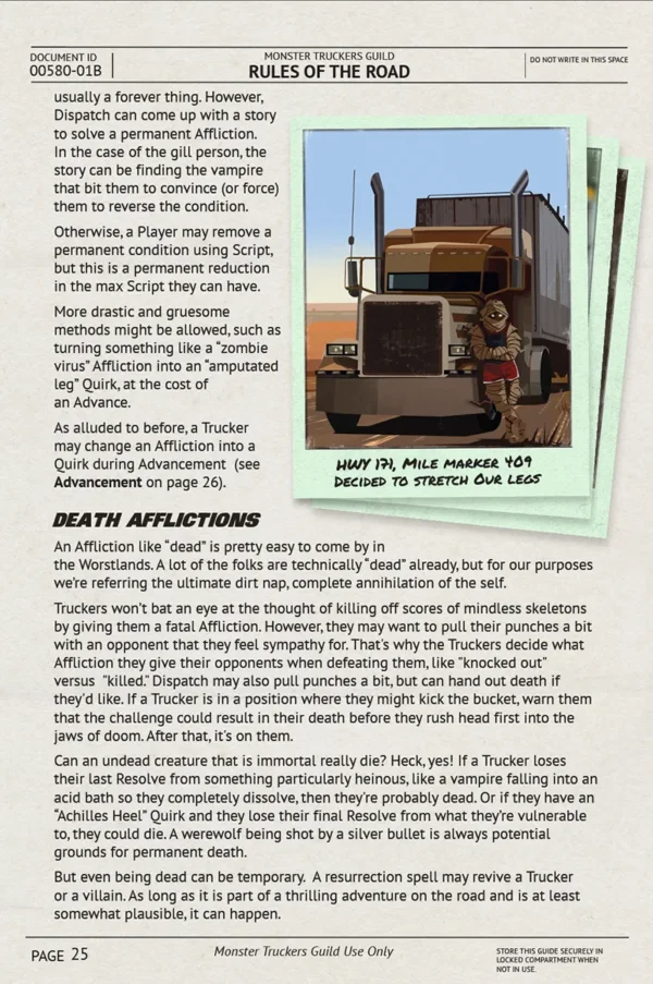 Monster Truckers: Long Haul Into the Worstlands (PDF only) - Image 5