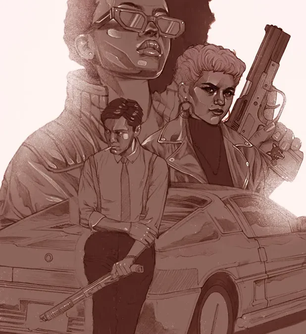 Street Wolves Zero Hour Dev Log 3: Commissioning Cover Art